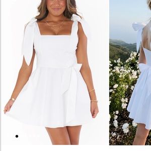 Claire Mini White Dress